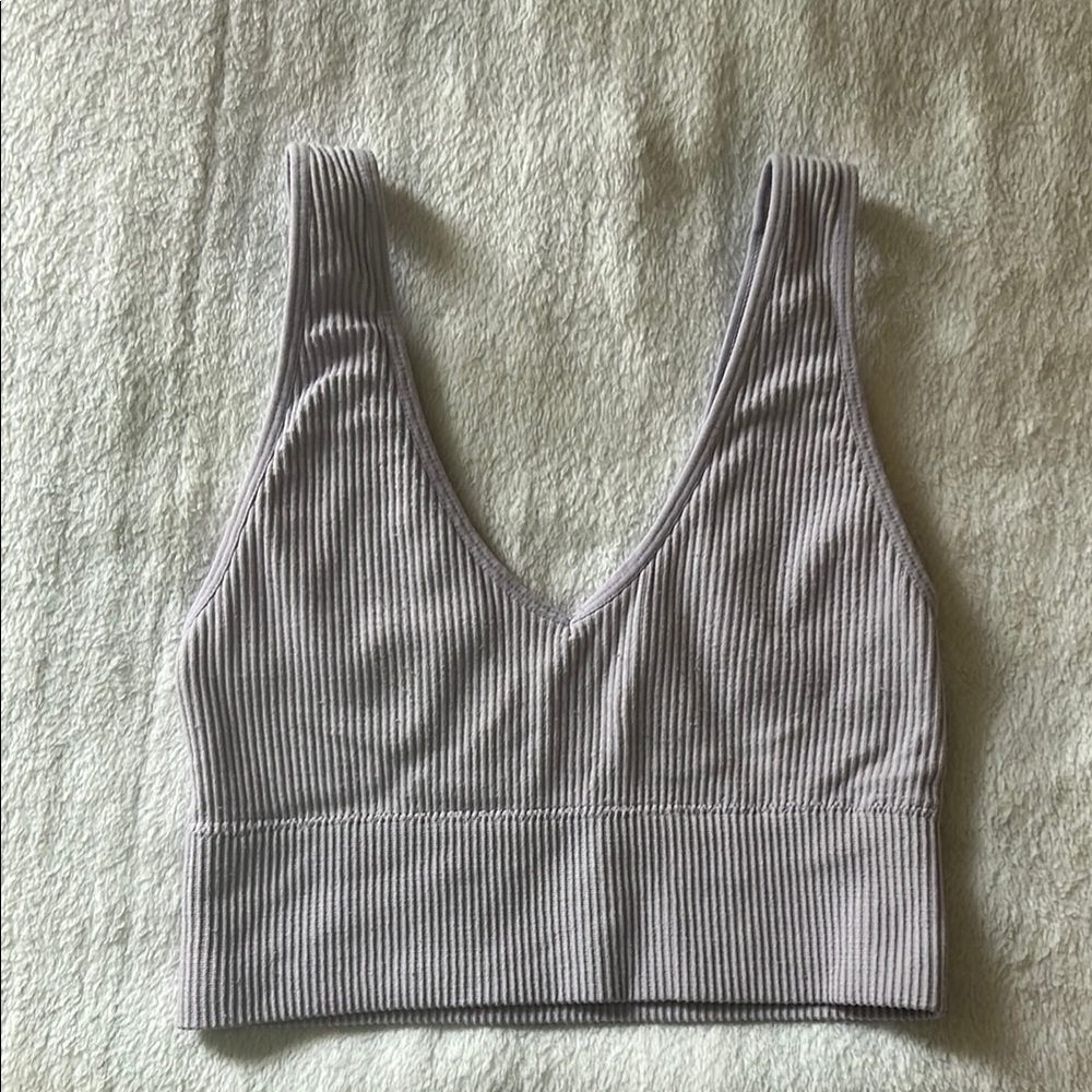 Aeropostale Seriously Soft Seamless Bralette - lilac purple